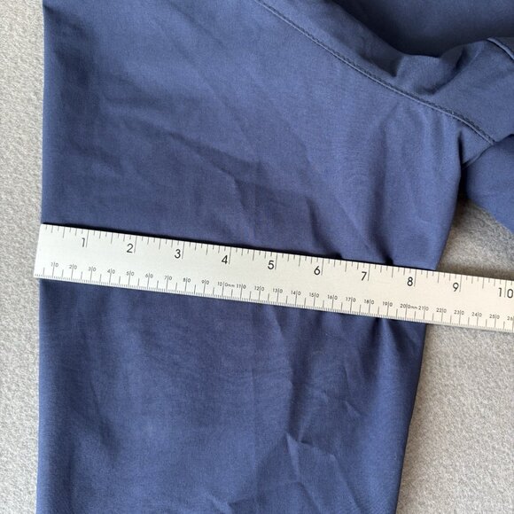 New Balance Lightweight Windbreaker Mens S Jogging Jacket Navy Running Hooded - Picture 7 of 16